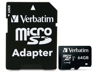 Verbatim MicroSDXC - 64 GB