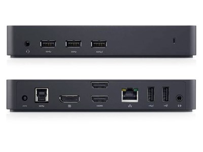 Dell USB 3.0 Ultra HD Docking Station, D3100