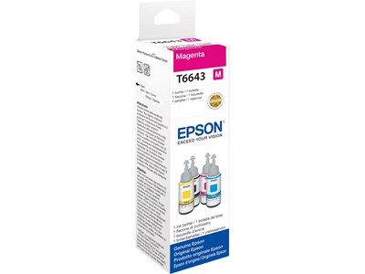 Epson Ink Bottle T6643 - Magenta - 70ml