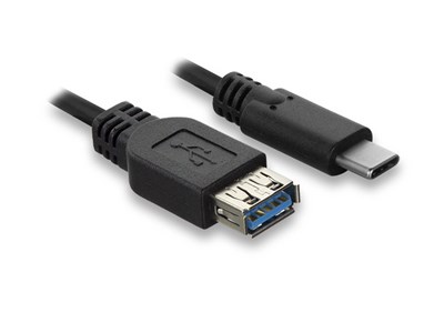 Ewent EW9639 USB-C male naar USB-A female