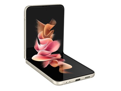 Outlet: Samsung Galaxy Z Flip3 5G - 128 GB - Cr&#232;me